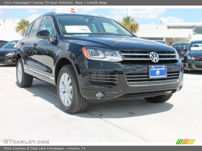 Black / Cornsilk Beige 2013 Volkswagen Touareg TDI Sport 4XMotion