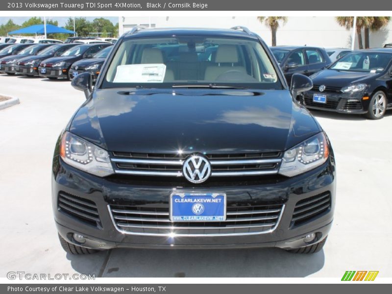 Black / Cornsilk Beige 2013 Volkswagen Touareg TDI Sport 4XMotion