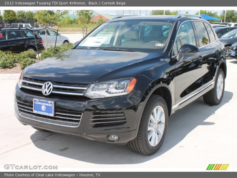 Black / Cornsilk Beige 2013 Volkswagen Touareg TDI Sport 4XMotion