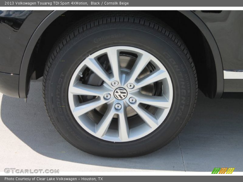 Black / Cornsilk Beige 2013 Volkswagen Touareg TDI Sport 4XMotion