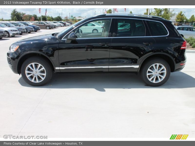 Black / Cornsilk Beige 2013 Volkswagen Touareg TDI Sport 4XMotion