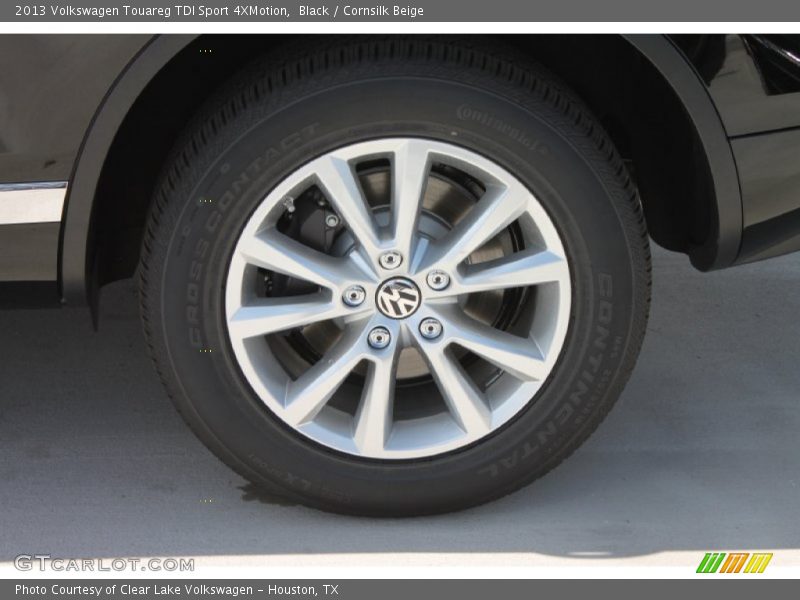 Black / Cornsilk Beige 2013 Volkswagen Touareg TDI Sport 4XMotion