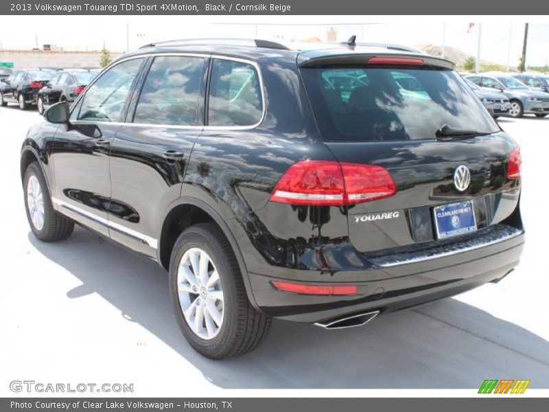 Black / Cornsilk Beige 2013 Volkswagen Touareg TDI Sport 4XMotion