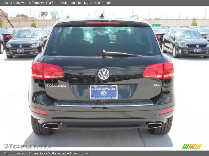 Black / Cornsilk Beige 2013 Volkswagen Touareg TDI Sport 4XMotion
