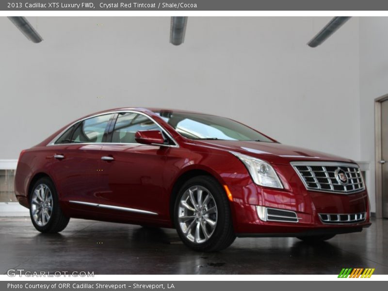 Crystal Red Tintcoat / Shale/Cocoa 2013 Cadillac XTS Luxury FWD