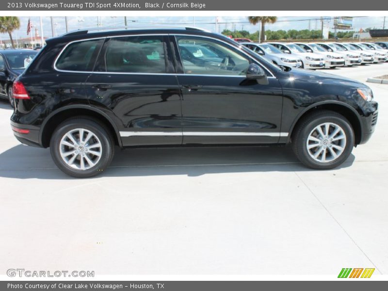 Black / Cornsilk Beige 2013 Volkswagen Touareg TDI Sport 4XMotion