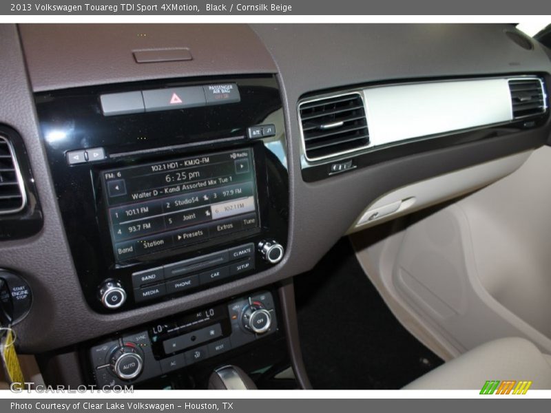 Black / Cornsilk Beige 2013 Volkswagen Touareg TDI Sport 4XMotion