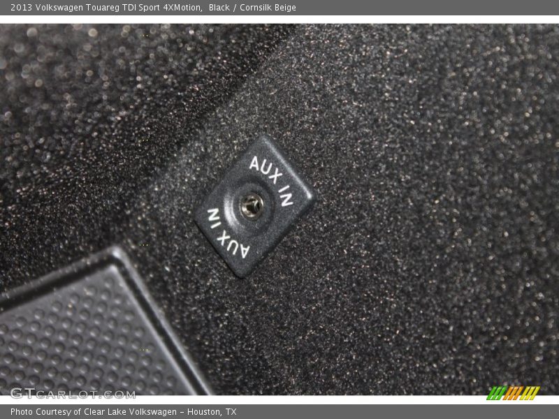 Black / Cornsilk Beige 2013 Volkswagen Touareg TDI Sport 4XMotion