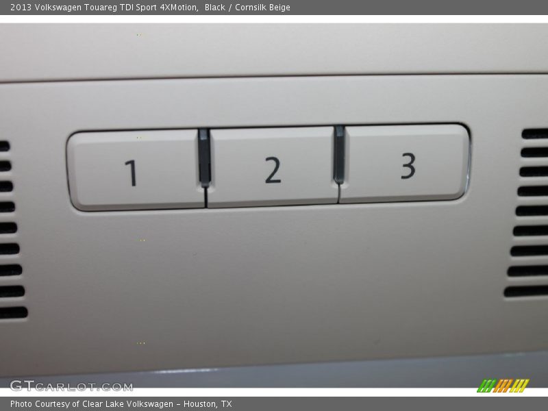 Black / Cornsilk Beige 2013 Volkswagen Touareg TDI Sport 4XMotion