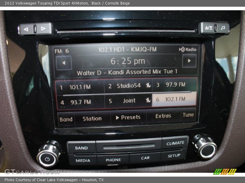 Black / Cornsilk Beige 2013 Volkswagen Touareg TDI Sport 4XMotion