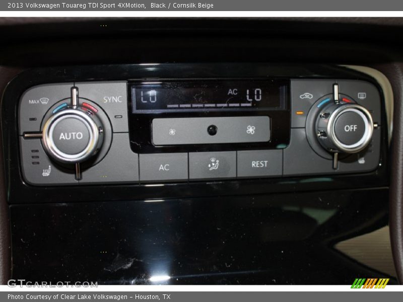Black / Cornsilk Beige 2013 Volkswagen Touareg TDI Sport 4XMotion