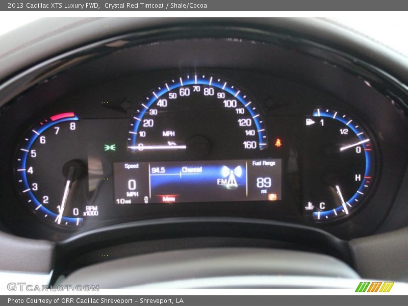 Crystal Red Tintcoat / Shale/Cocoa 2013 Cadillac XTS Luxury FWD