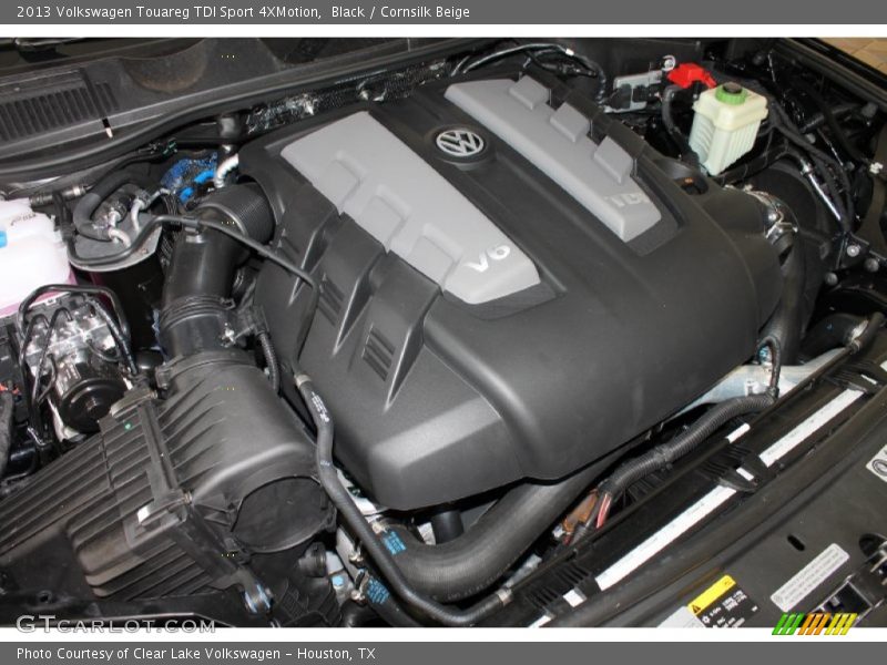 Black / Cornsilk Beige 2013 Volkswagen Touareg TDI Sport 4XMotion