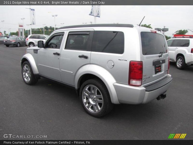 Bright Silver Metallic / Dark Slate Gray 2011 Dodge Nitro Heat 4.0 4x4