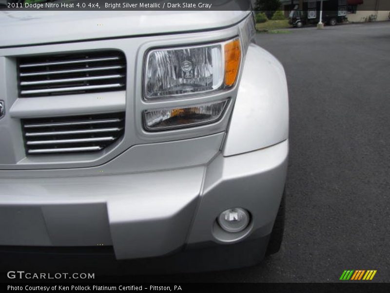 Bright Silver Metallic / Dark Slate Gray 2011 Dodge Nitro Heat 4.0 4x4