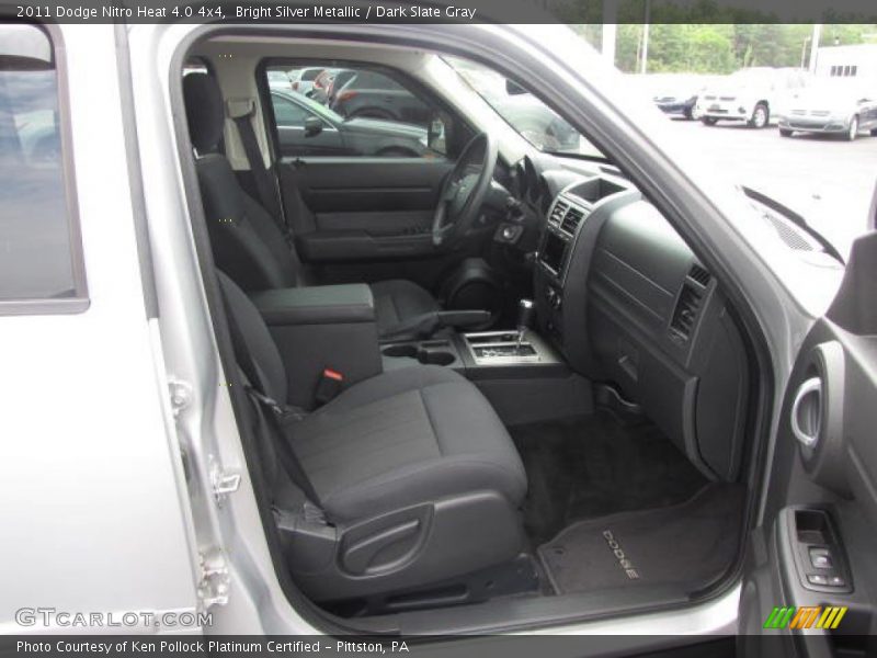 Bright Silver Metallic / Dark Slate Gray 2011 Dodge Nitro Heat 4.0 4x4
