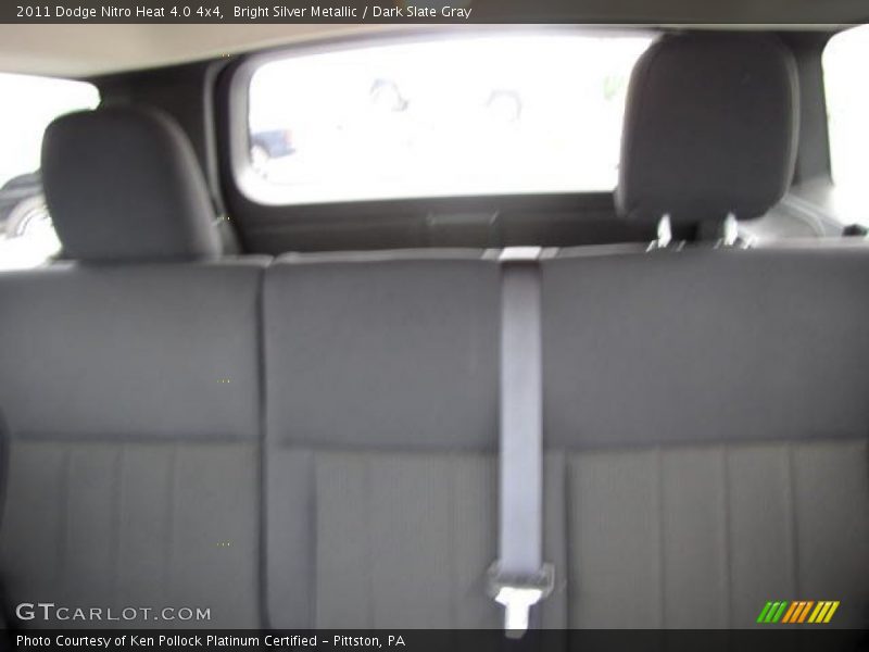 Bright Silver Metallic / Dark Slate Gray 2011 Dodge Nitro Heat 4.0 4x4