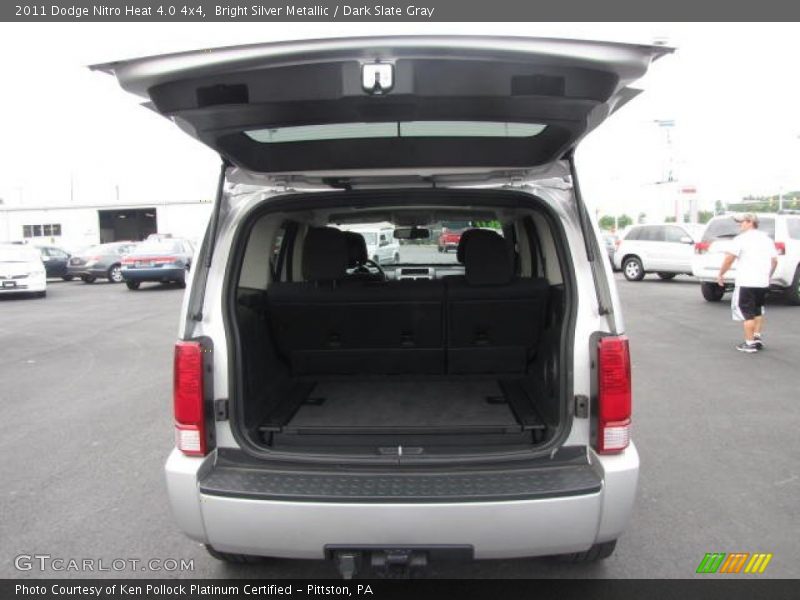 Bright Silver Metallic / Dark Slate Gray 2011 Dodge Nitro Heat 4.0 4x4