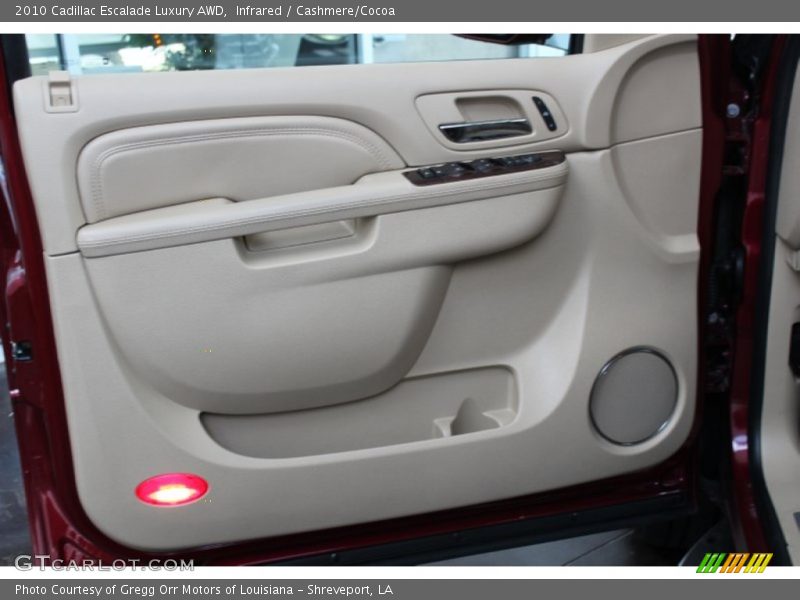Infrared / Cashmere/Cocoa 2010 Cadillac Escalade Luxury AWD