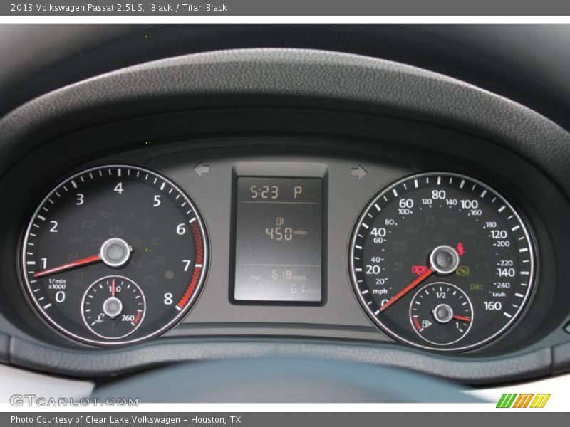 Black / Titan Black 2013 Volkswagen Passat 2.5L S