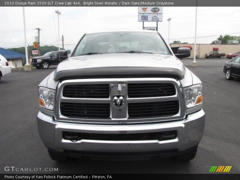 Bright Silver Metallic / Dark Slate/Medium Graystone 2010 Dodge Ram 2500 SLT Crew Cab 4x4