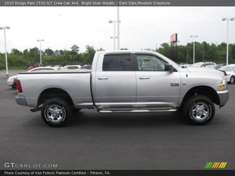 Bright Silver Metallic / Dark Slate/Medium Graystone 2010 Dodge Ram 2500 SLT Crew Cab 4x4