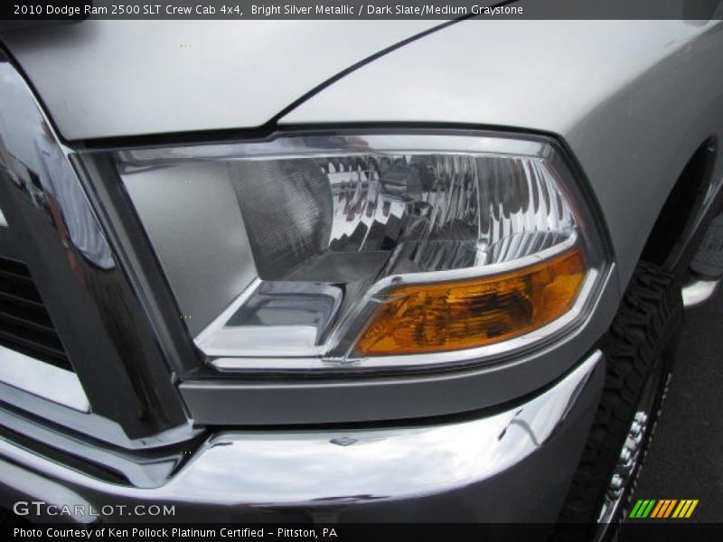 Bright Silver Metallic / Dark Slate/Medium Graystone 2010 Dodge Ram 2500 SLT Crew Cab 4x4