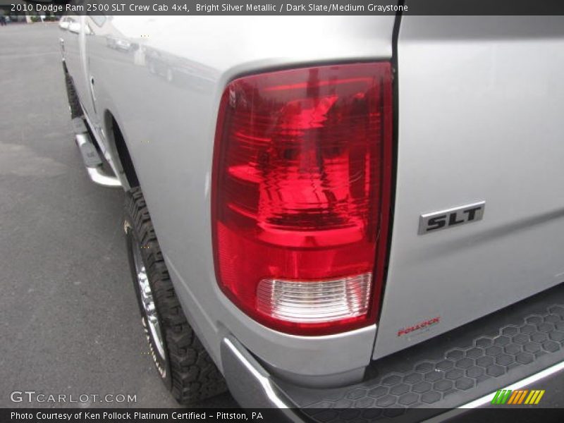 Bright Silver Metallic / Dark Slate/Medium Graystone 2010 Dodge Ram 2500 SLT Crew Cab 4x4