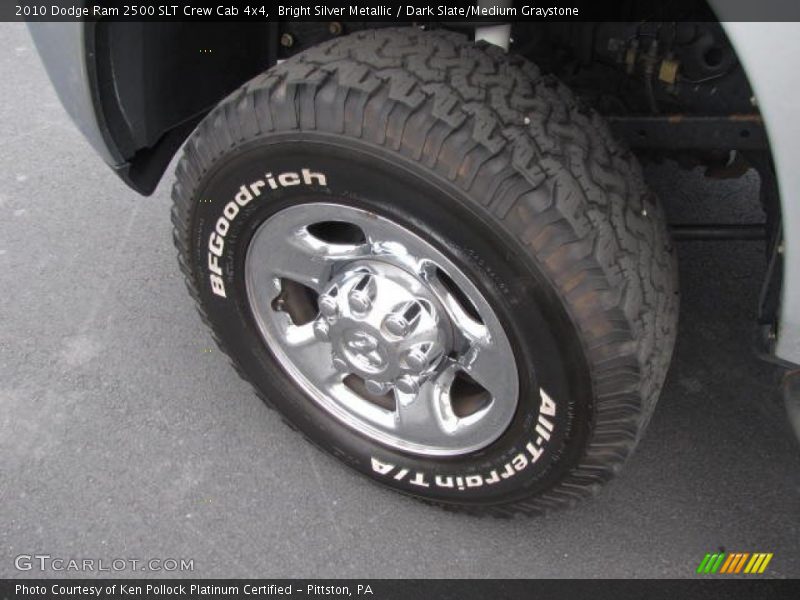 Bright Silver Metallic / Dark Slate/Medium Graystone 2010 Dodge Ram 2500 SLT Crew Cab 4x4