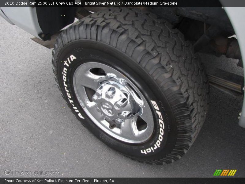 Bright Silver Metallic / Dark Slate/Medium Graystone 2010 Dodge Ram 2500 SLT Crew Cab 4x4