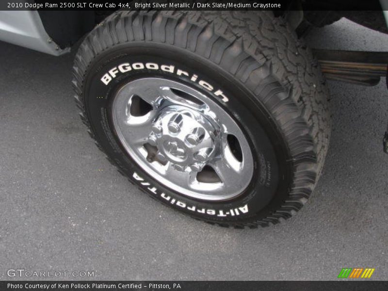 Bright Silver Metallic / Dark Slate/Medium Graystone 2010 Dodge Ram 2500 SLT Crew Cab 4x4