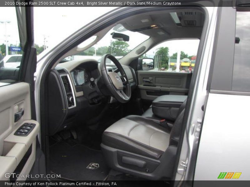 Bright Silver Metallic / Dark Slate/Medium Graystone 2010 Dodge Ram 2500 SLT Crew Cab 4x4