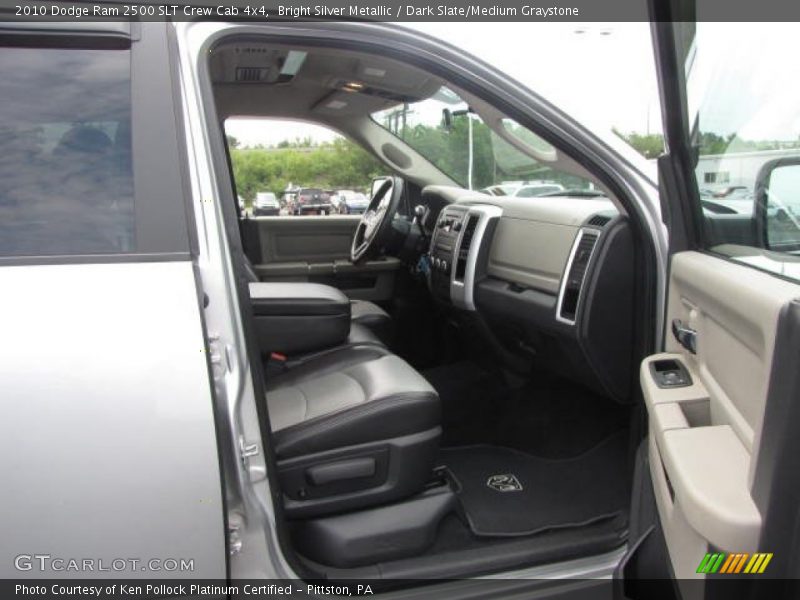 Bright Silver Metallic / Dark Slate/Medium Graystone 2010 Dodge Ram 2500 SLT Crew Cab 4x4