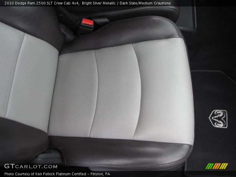 Bright Silver Metallic / Dark Slate/Medium Graystone 2010 Dodge Ram 2500 SLT Crew Cab 4x4
