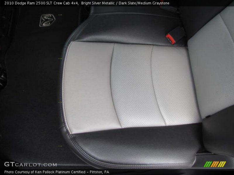 Bright Silver Metallic / Dark Slate/Medium Graystone 2010 Dodge Ram 2500 SLT Crew Cab 4x4