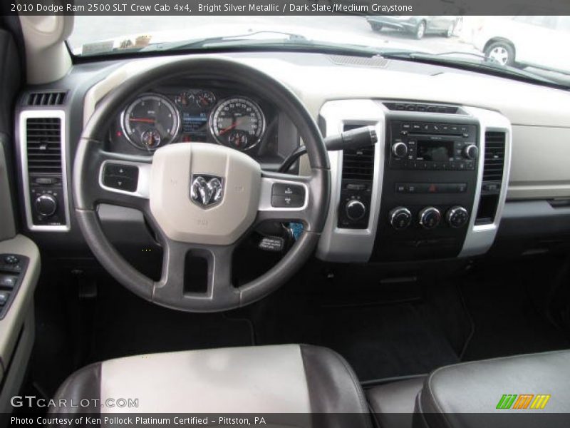 Bright Silver Metallic / Dark Slate/Medium Graystone 2010 Dodge Ram 2500 SLT Crew Cab 4x4