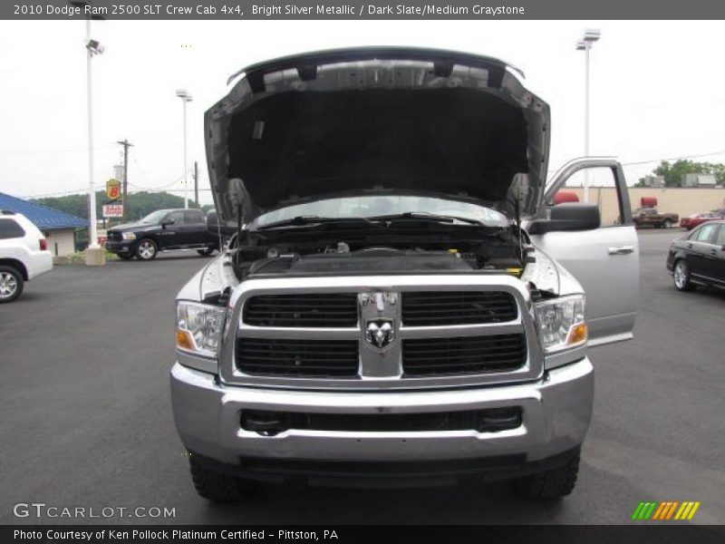 Bright Silver Metallic / Dark Slate/Medium Graystone 2010 Dodge Ram 2500 SLT Crew Cab 4x4