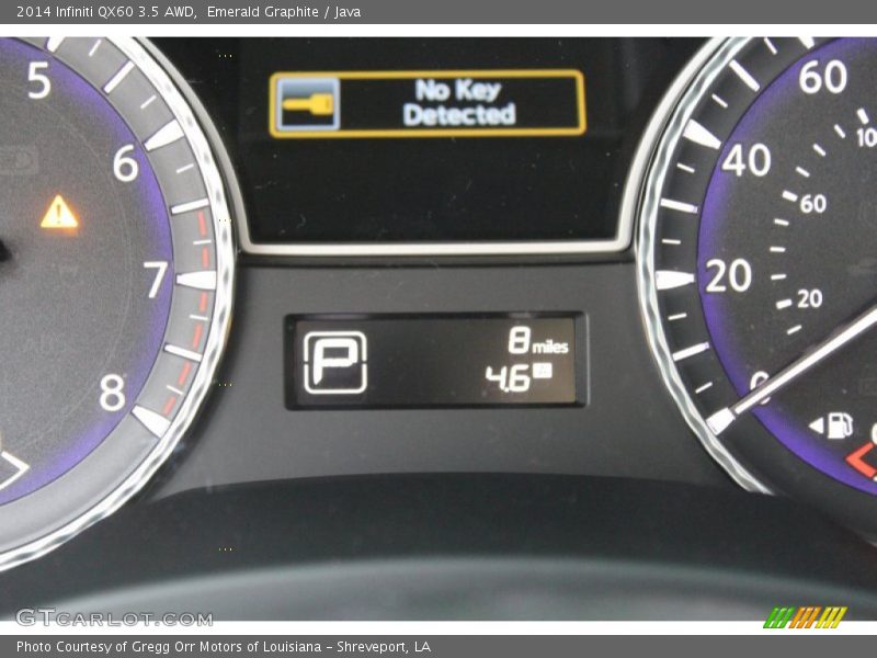 Emerald Graphite / Java 2014 Infiniti QX60 3.5 AWD