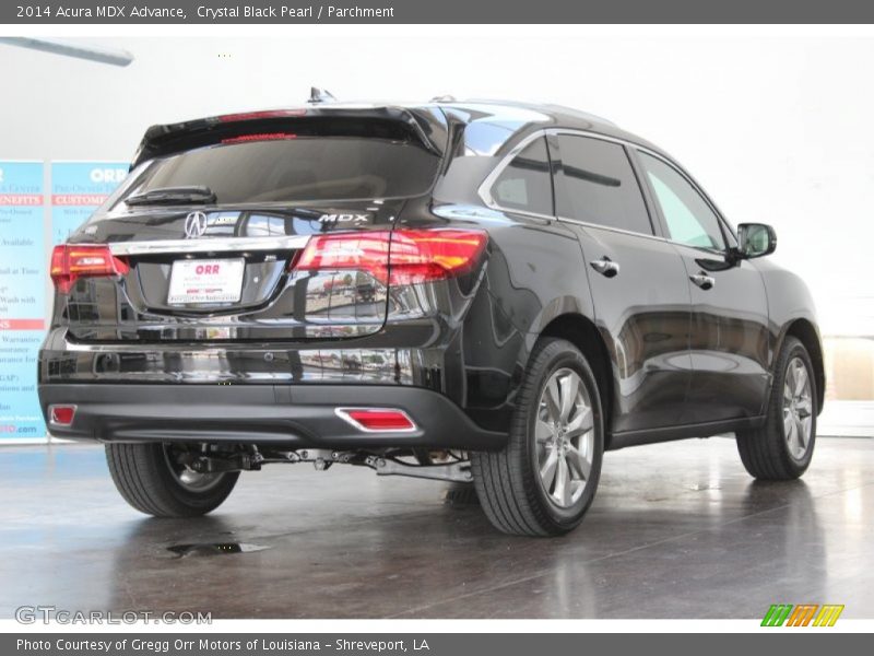 Crystal Black Pearl / Parchment 2014 Acura MDX Advance