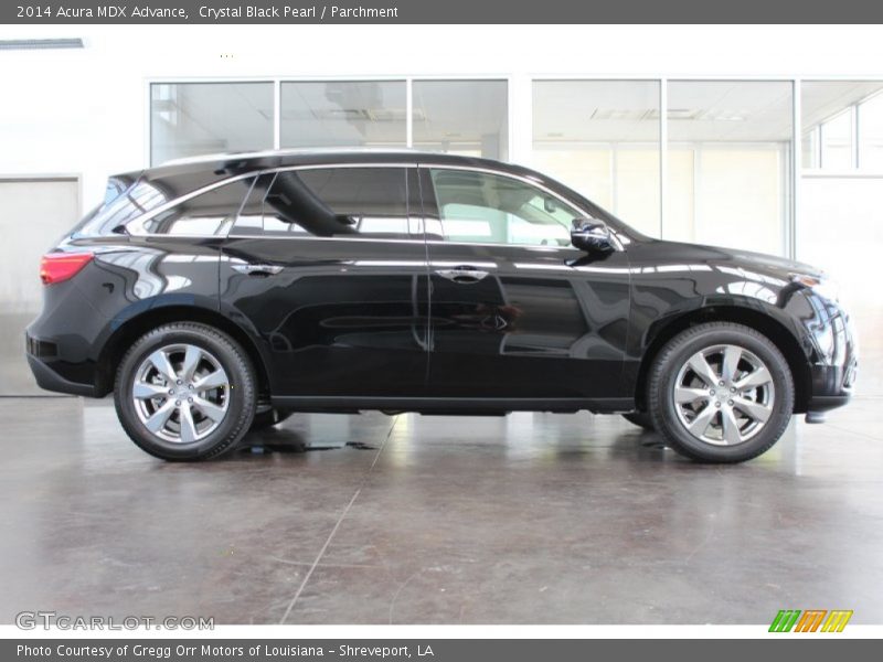 Crystal Black Pearl / Parchment 2014 Acura MDX Advance