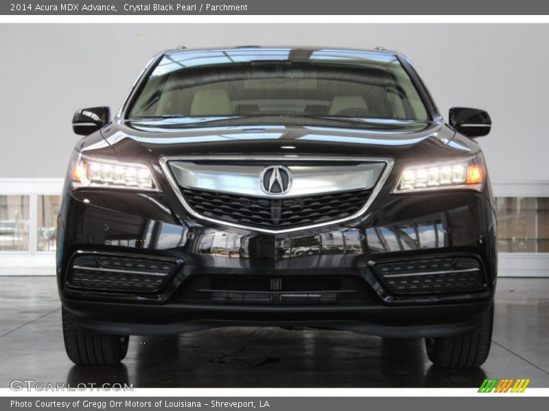 Crystal Black Pearl / Parchment 2014 Acura MDX Advance