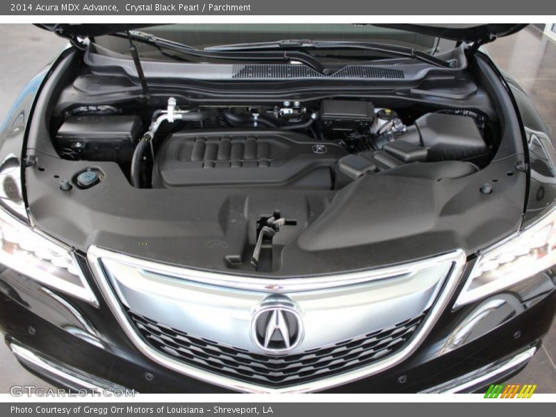 Crystal Black Pearl / Parchment 2014 Acura MDX Advance