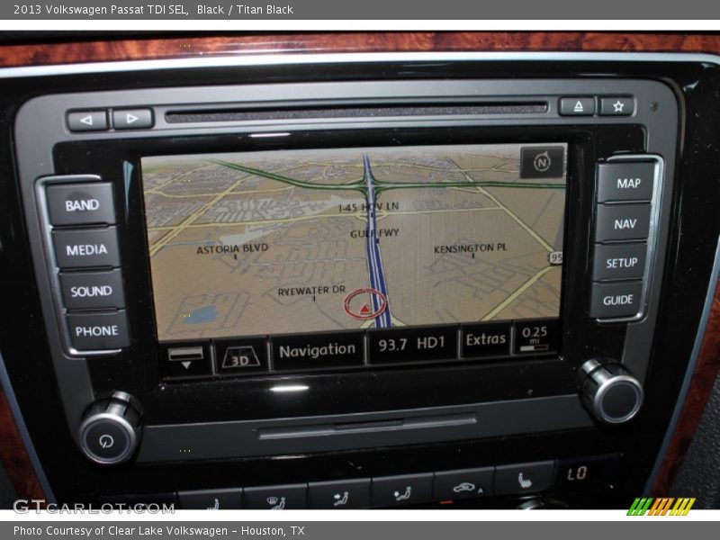Black / Titan Black 2013 Volkswagen Passat TDI SEL