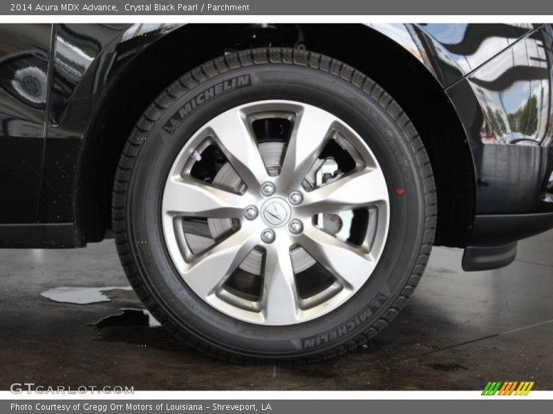 Crystal Black Pearl / Parchment 2014 Acura MDX Advance