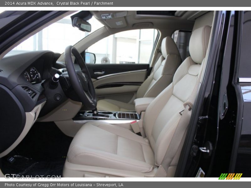 Crystal Black Pearl / Parchment 2014 Acura MDX Advance