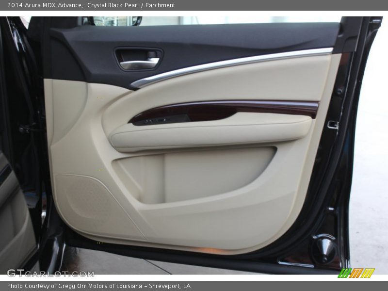 Crystal Black Pearl / Parchment 2014 Acura MDX Advance