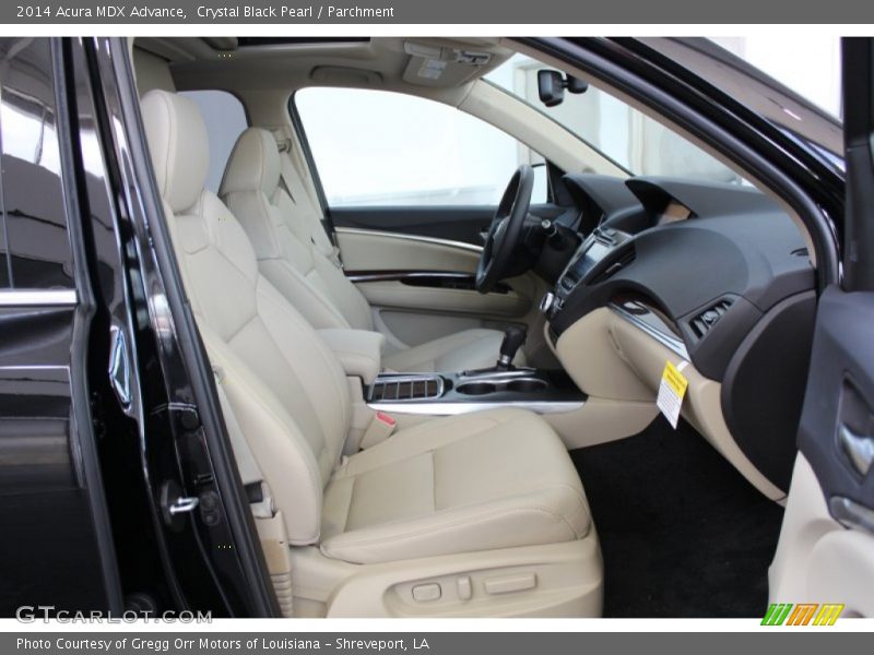 Crystal Black Pearl / Parchment 2014 Acura MDX Advance