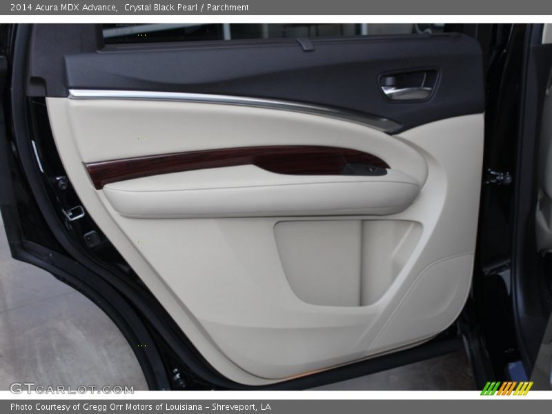 Crystal Black Pearl / Parchment 2014 Acura MDX Advance