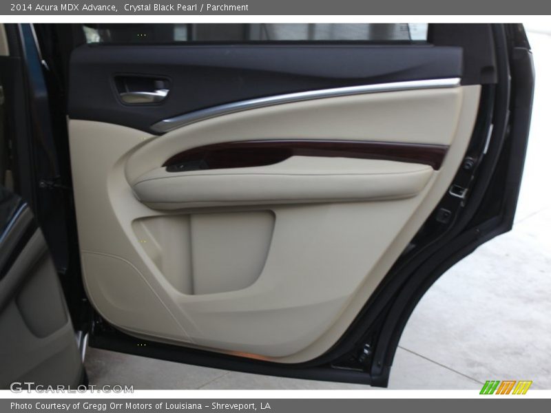 Crystal Black Pearl / Parchment 2014 Acura MDX Advance