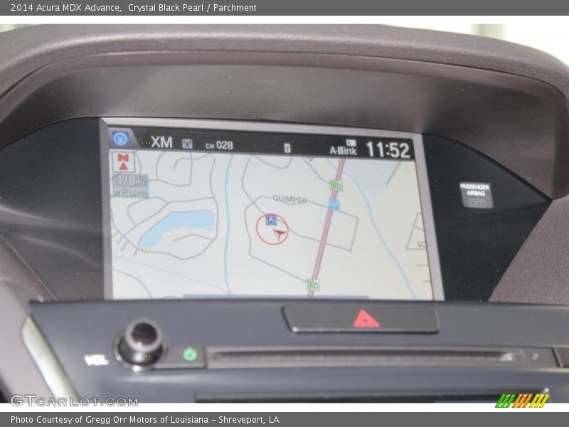 Crystal Black Pearl / Parchment 2014 Acura MDX Advance
